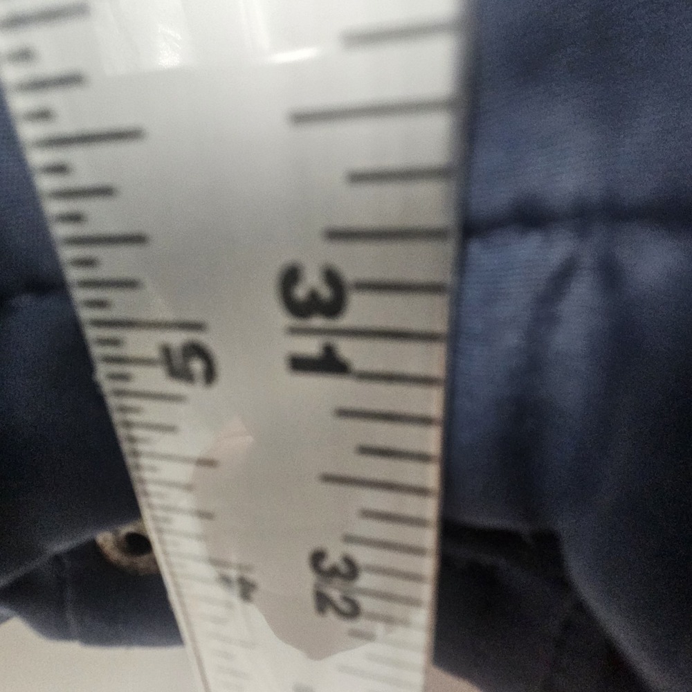 iNautica Women's Size Large Navy Blue Water-resistant Hooded Parka Coat Jacket - Picture 5 of 7